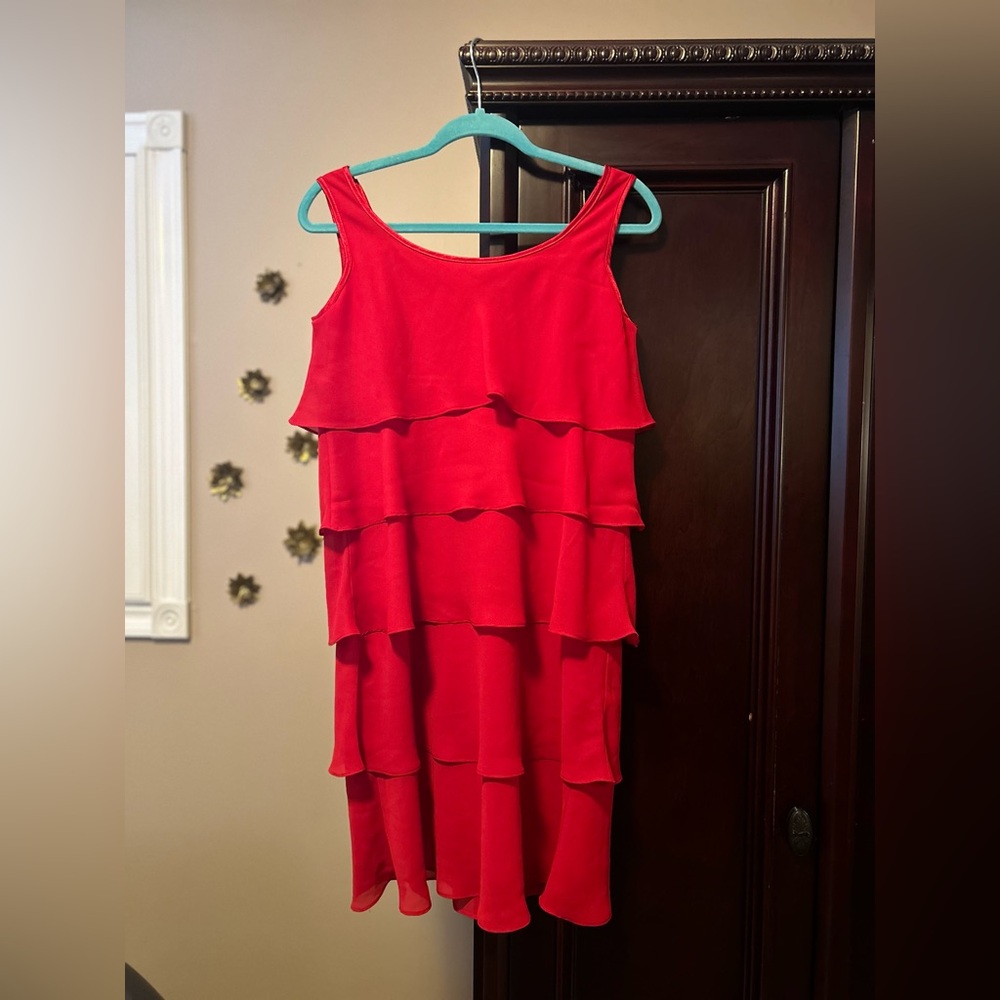 Beautiful red dress